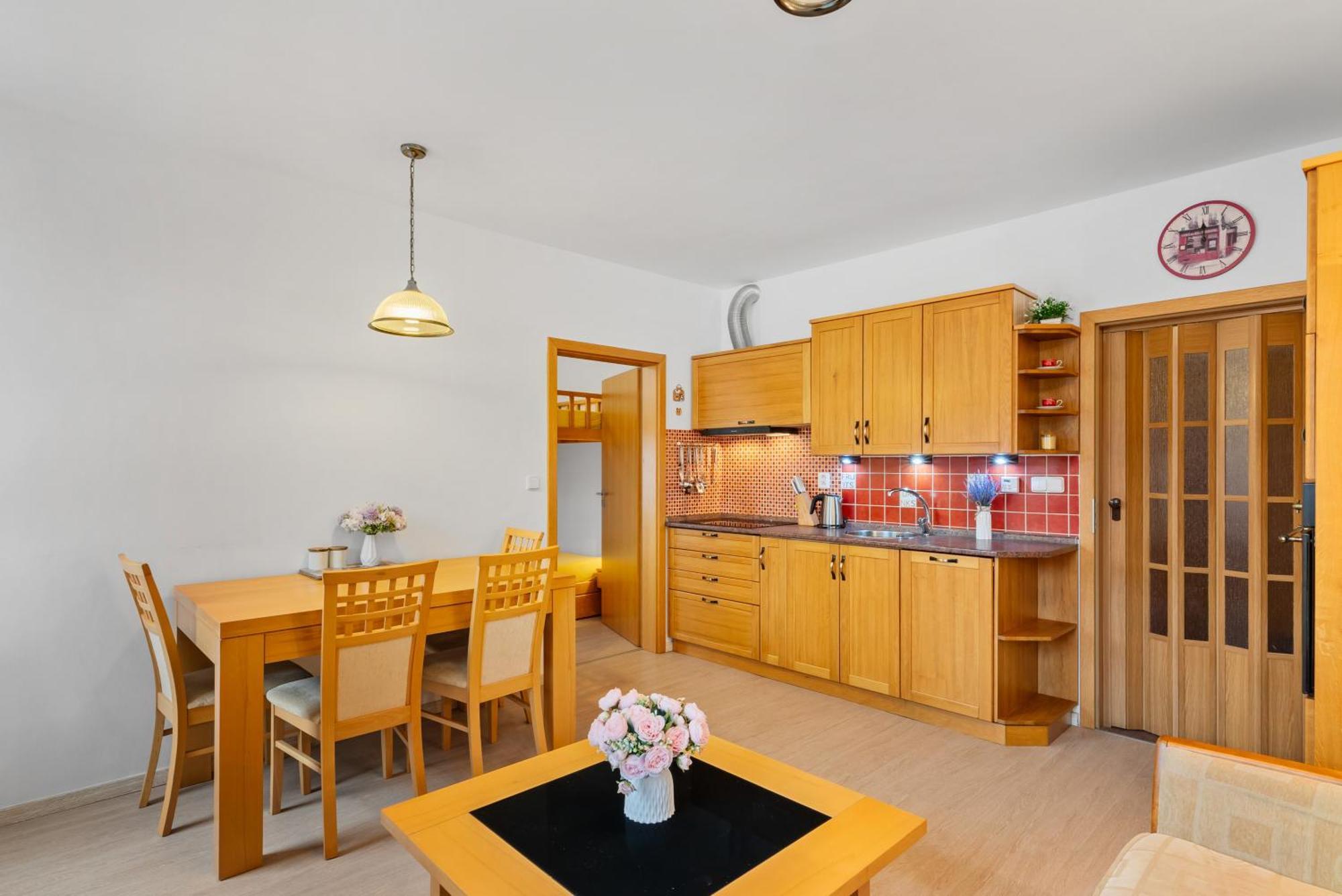 Tiche Anenske Apartmany S Hotelovym Servisem, S Kvalitni Bufetovou Snidani A S Exklusivnim Saunovym Wellness Grotta Spa - By Relax 哈拉霍夫 外观 照片