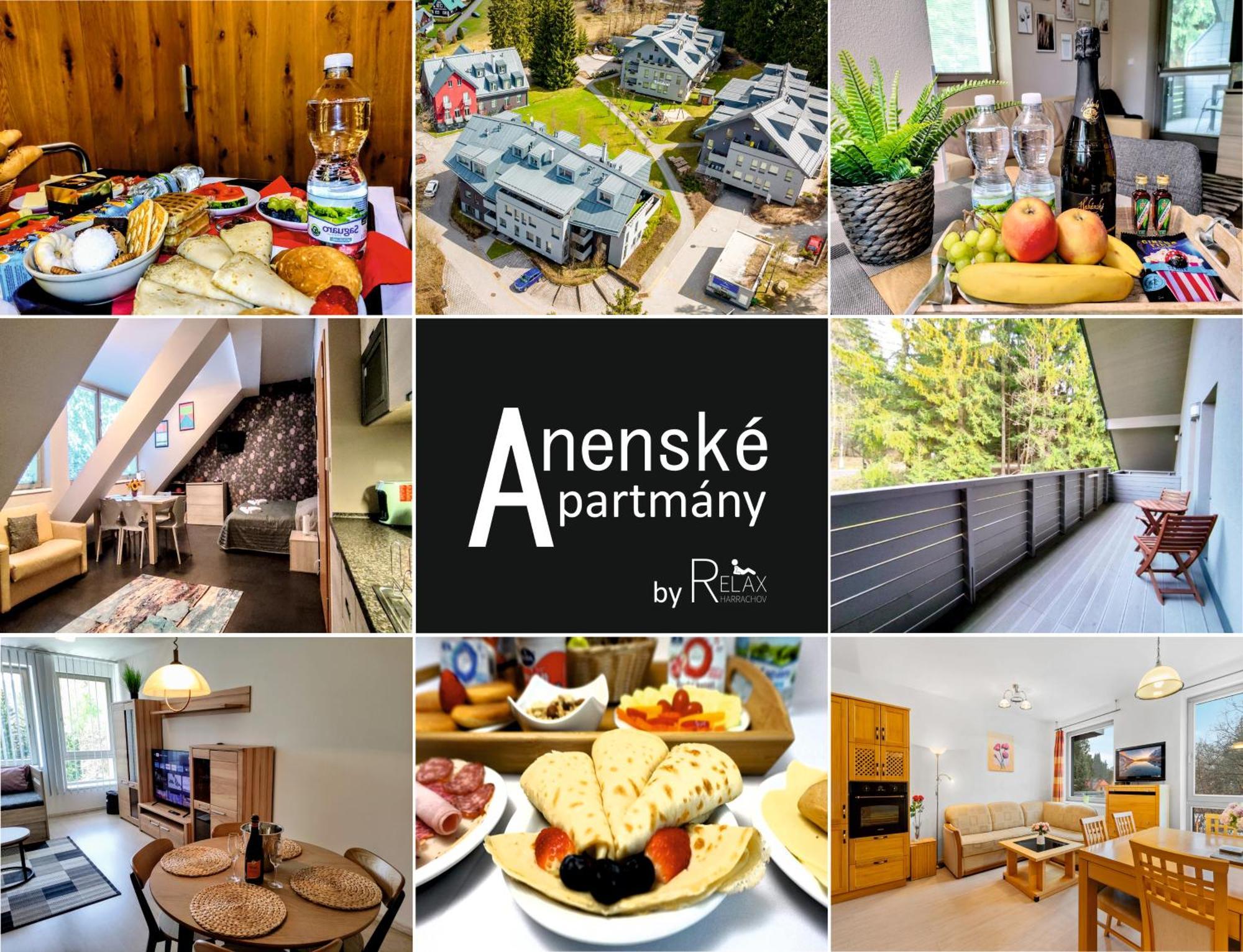 Tiche Anenske Apartmany S Hotelovym Servisem, S Kvalitni Bufetovou Snidani A S Exklusivnim Saunovym Wellness Grotta Spa - By Relax 哈拉霍夫 外观 照片